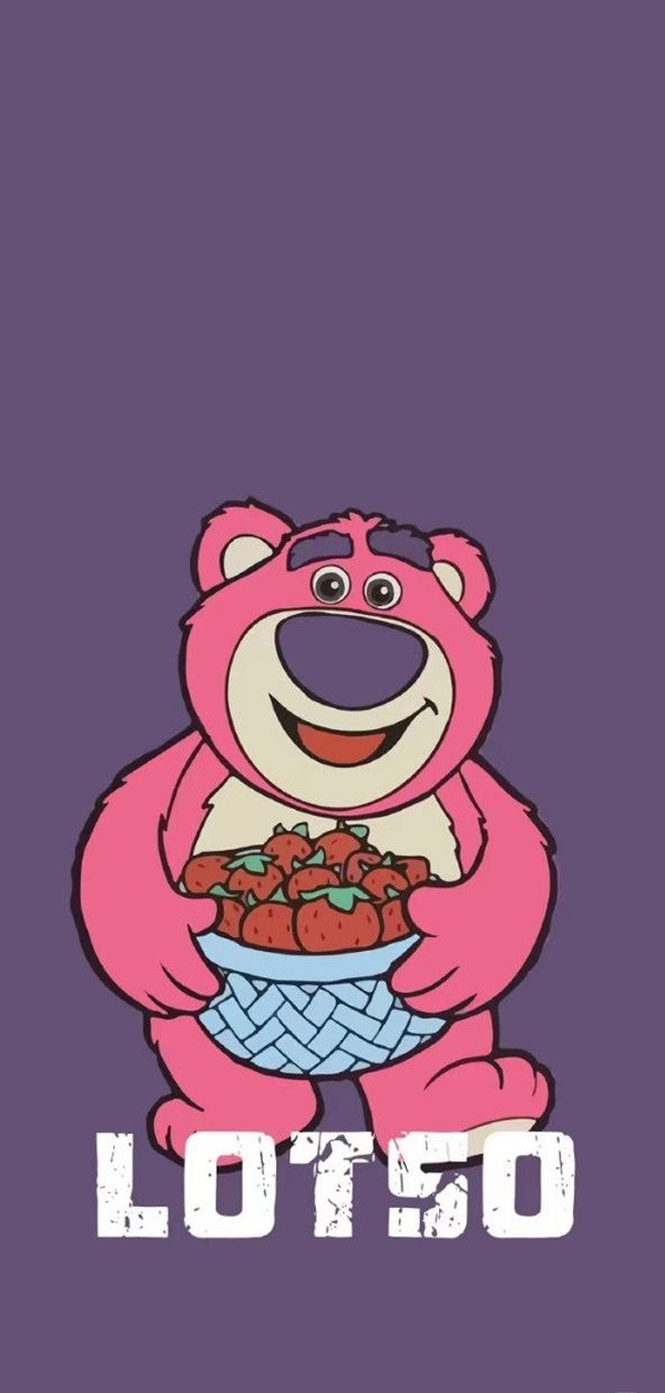 Hình nền gấu dâu Lotso 4K