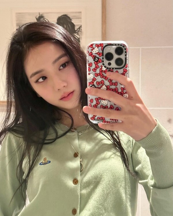 Hình nền điện thoại Jisoo cute