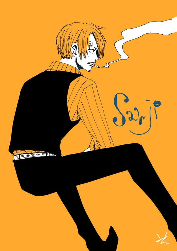 Sanji chibi dễ thương