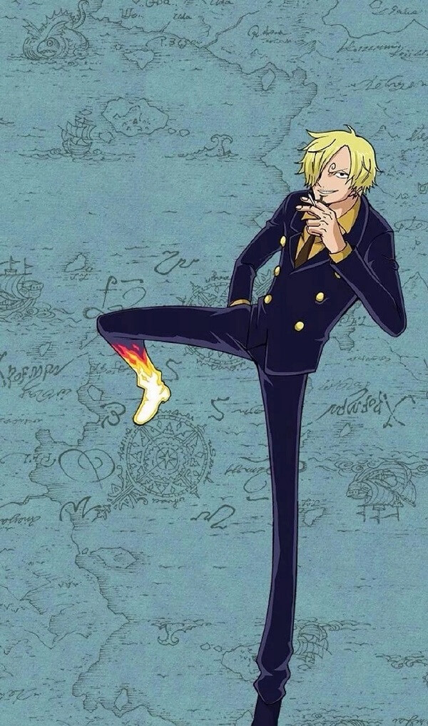 Sanji trong bộ Raid Suit