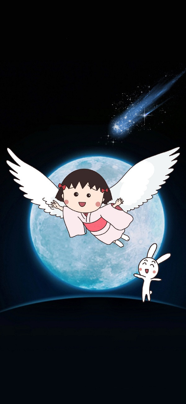 Hình nền Maruko-chan đáng yêu