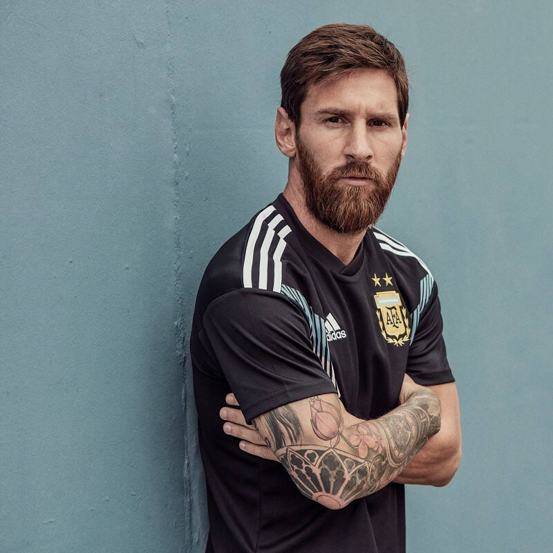 Hình nền Messi trong màu áo Argentina