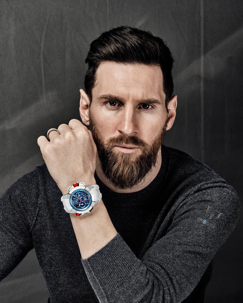 Hình nền Messi trong màu áo Barcelona