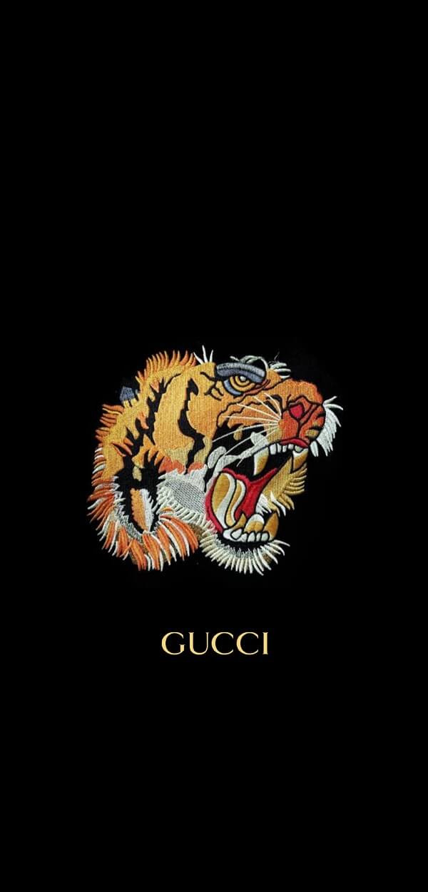 Hình nền Gucci kẻ sọc cho iPhone