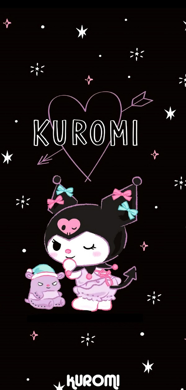 Hình nền Kuromi phong cách hoạt hình