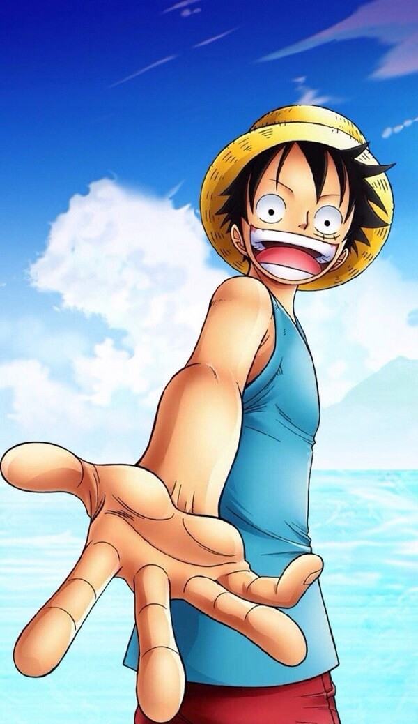 Hình nền Luffy nghiêm túc