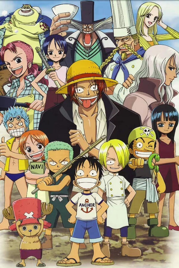 Hình nền Luffy và băng Mũ Rơm