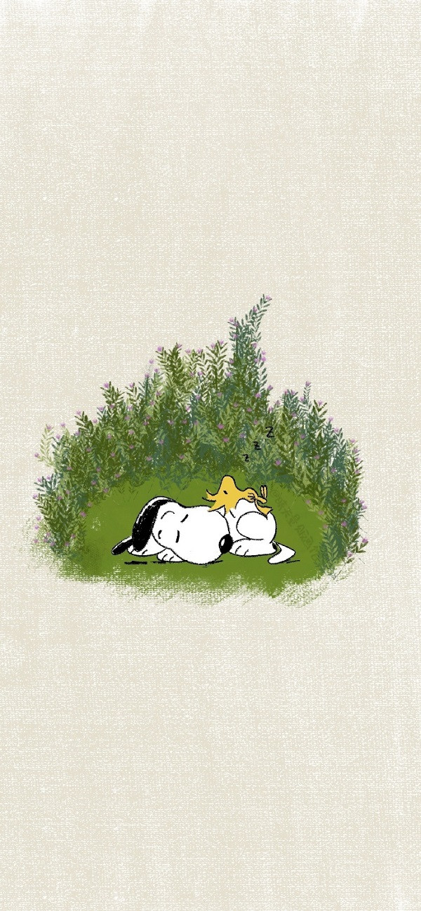 Hình nền Snoopy Anime dễ thương