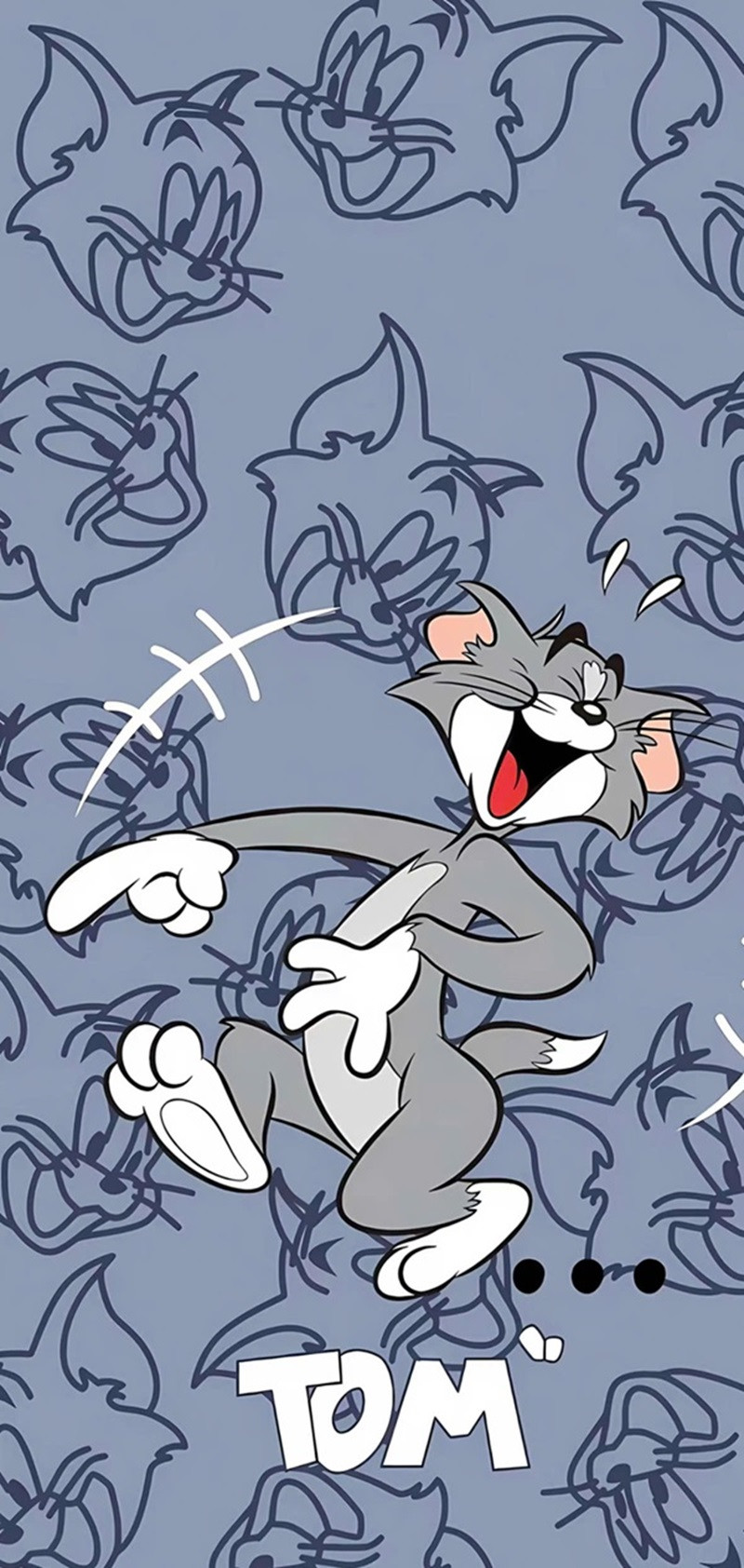 Hình nền Tom và Jerry 4K Tom bị đánh