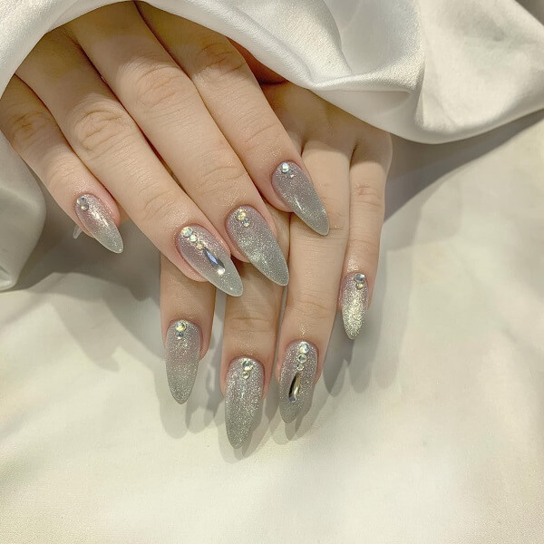 Mẫu mắt mèo nail 1