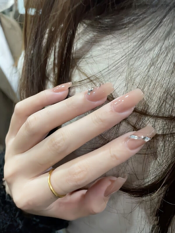 Mẫu nail đẹp nhẹ nhàng 9