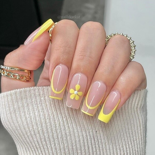 Mẫu nail sơn trơn màu pastel