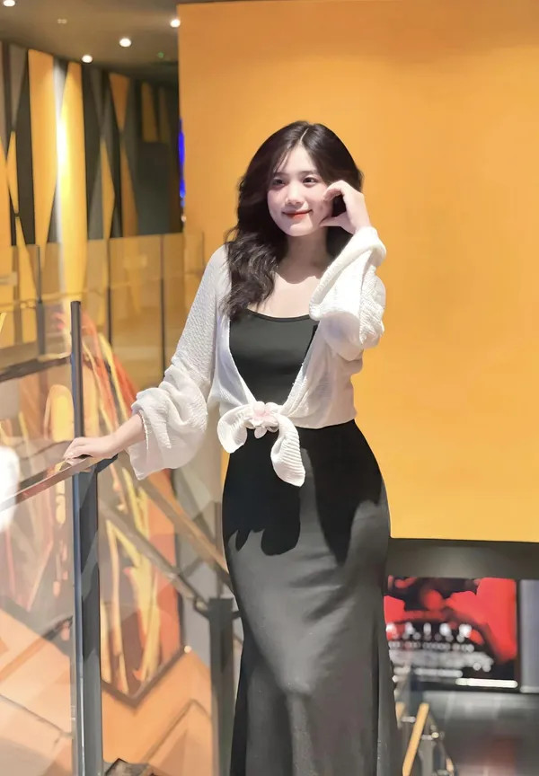 Hình gái xinh cute, gương mặt xinh xắn